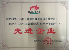 新能源與可再生能源行業先進企業